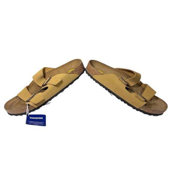 NWT Birkenstock Arizona Suede Embossed Sandals Size 46 M 13 - Picture 5 of 8